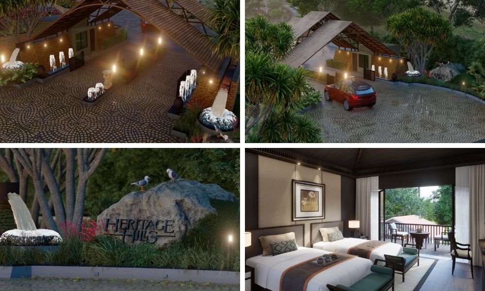 Akashganga Heritage Hills Resort Interiors by Euphoriaa Realty