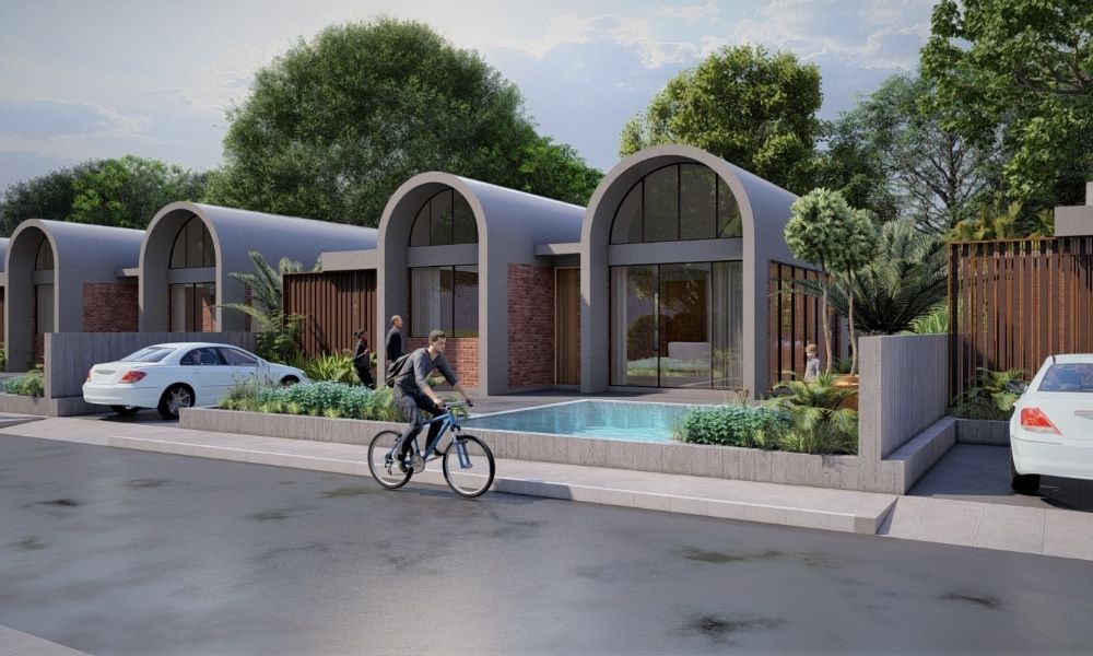 Scenic view of lakes at Sarvatra Parvam villas near Thol Lake, Ahmedabad - Euphoriaa Realty
