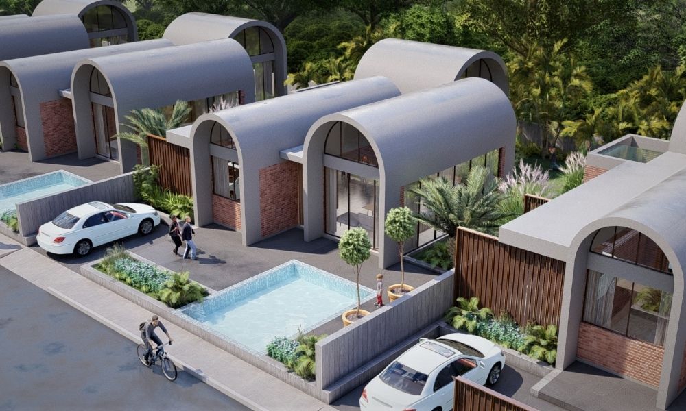 Luxury 2 BHK villa floor plan at Sarvatra Parvam, Rancharda near Ahmedabad - Euphoriaa Realty