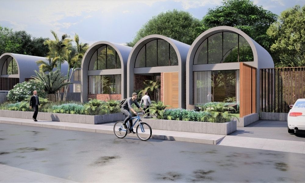 Modern 2 BHK villa design at Sarvatra Parvam near Ahmedabad - Euphoriaa Realty