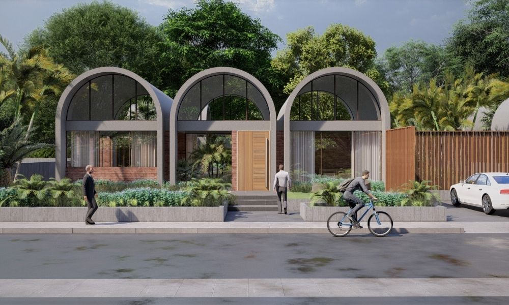 Elegant interiors of 2 BHK villa at Sarvatra Parvam near Thol Lake - Euphoriaa Realty