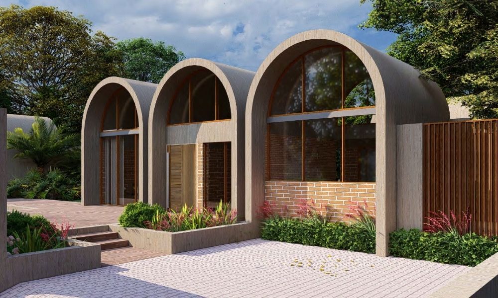 Garden area of 2 BHK villa at Sarvatra Parvam near Thol Lake, Ahmedabad - Euphoriaa Realty