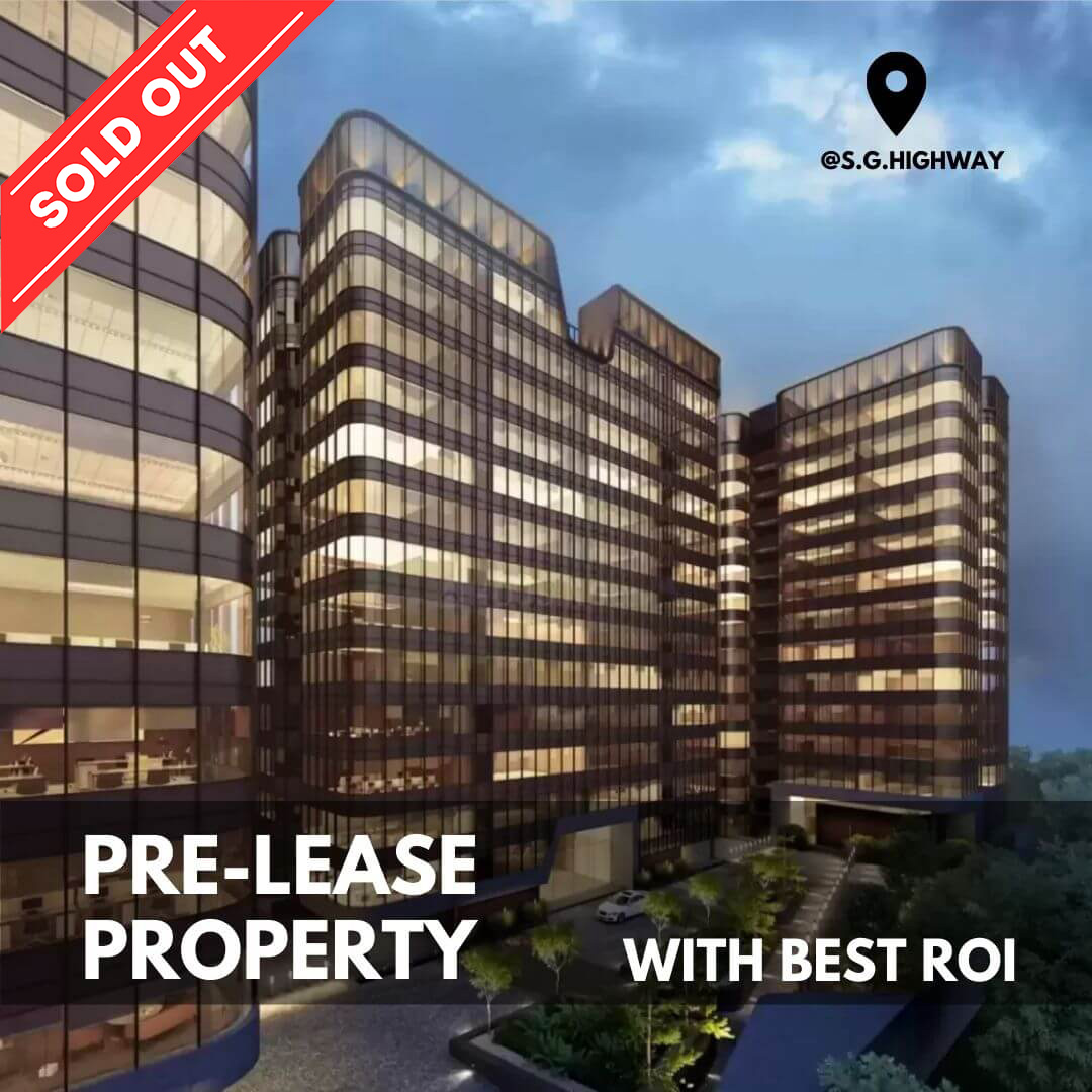 Fully furnished office space for rent in Krish Cubical, Thaltej, Ahmedabad.