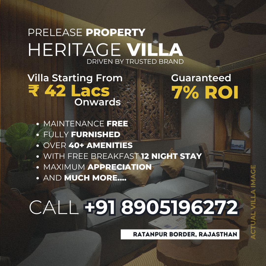 Weekend Homes, at Ratanpur, Rajasthan - Gujarat Border, Heritage Hills - Projects in Ratanpur,Dungarpur